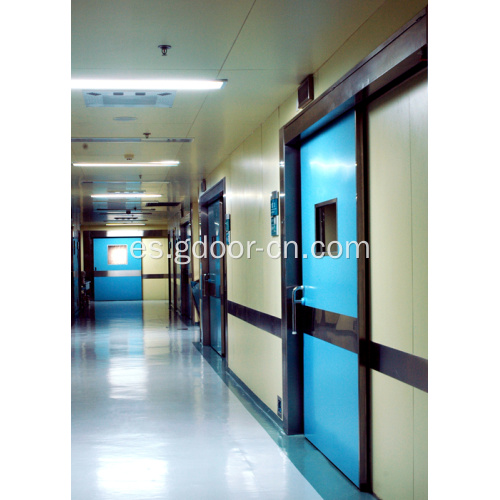Hospital rayos x sala hermética puerta deslizante automática